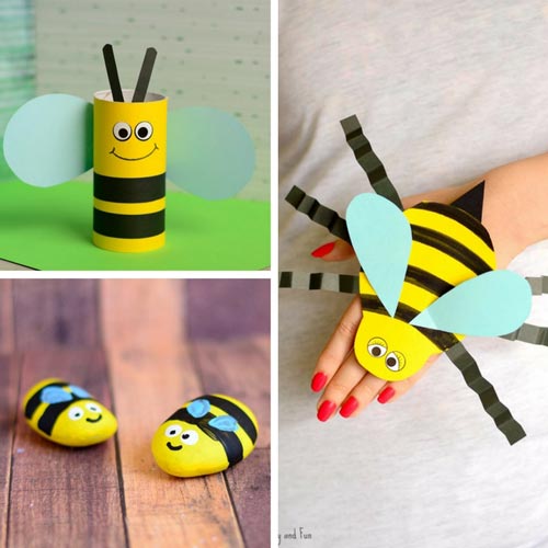 Bee Crafts for Kids to Make