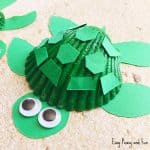 Cute Seashell Turtle Craft for Kids