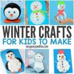 Cute Winter Crafts for Kids to Make