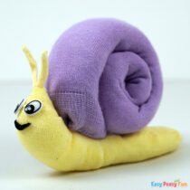 Sock Snail Craft