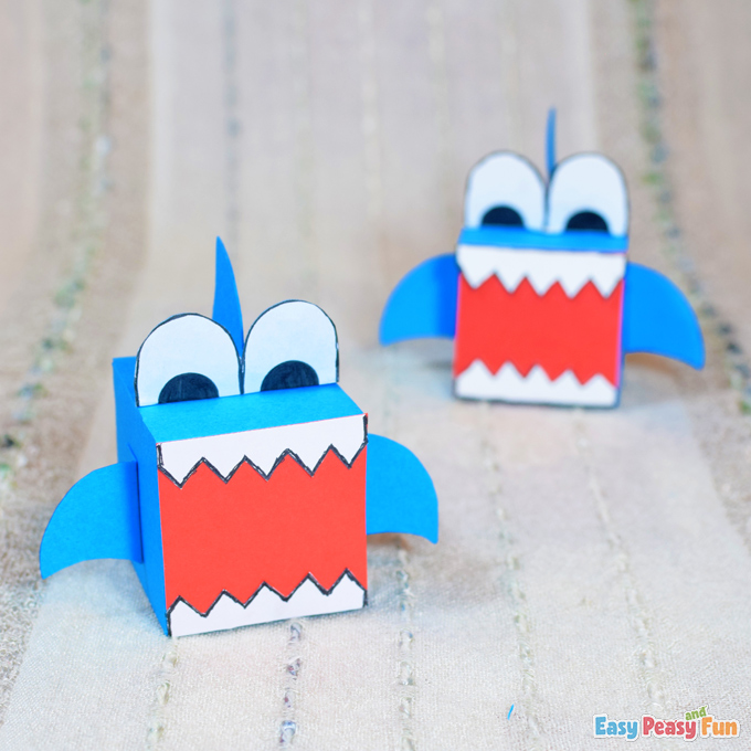 Super Cute Tissue Paper Shark Craft for Preschool Kids That Will