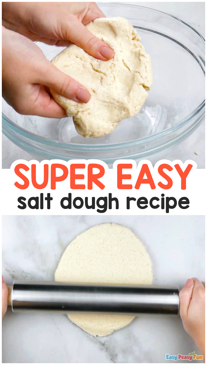 Easy Salt Dough Recipe for Kids