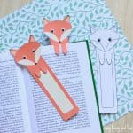 Free Printable Fox Bookmarks