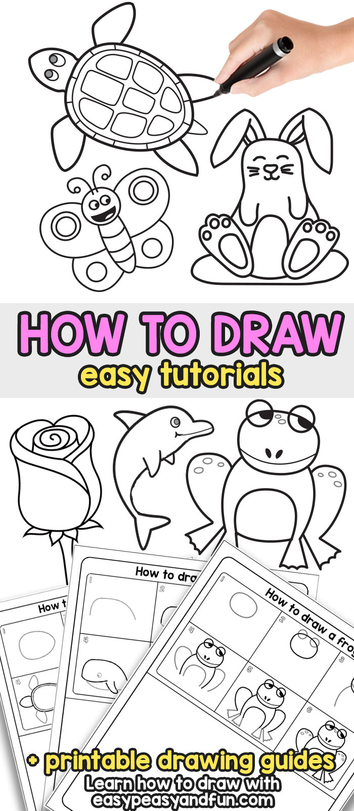 How to Draw - Step by Step Drawing For Kids and Beginners #howtodraw