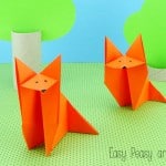 Fox Origami - Easy Origami for Kids