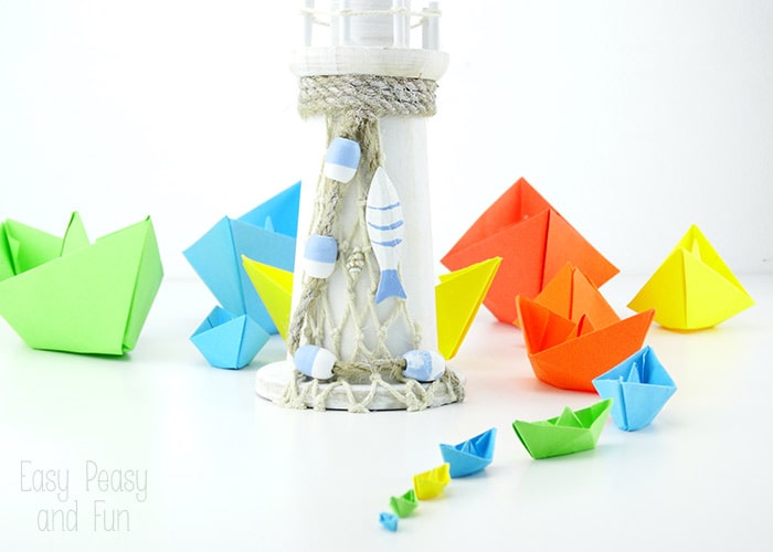 Origami For Kids - Paper Boats