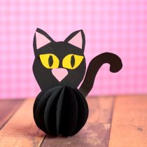 Paper Ball Black Cat