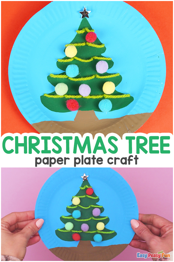 Paper Plate Christmas Tree
