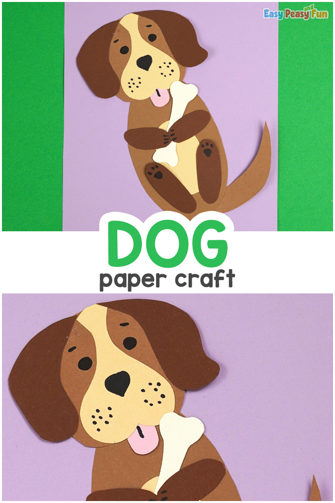 Printable Dog Paper Craft