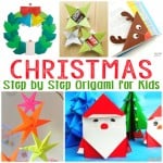 Simple Christmas Origami for Kids