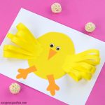 Simple Easter Chick Paper Craft