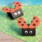 Simple Ladybug Craft for Kids