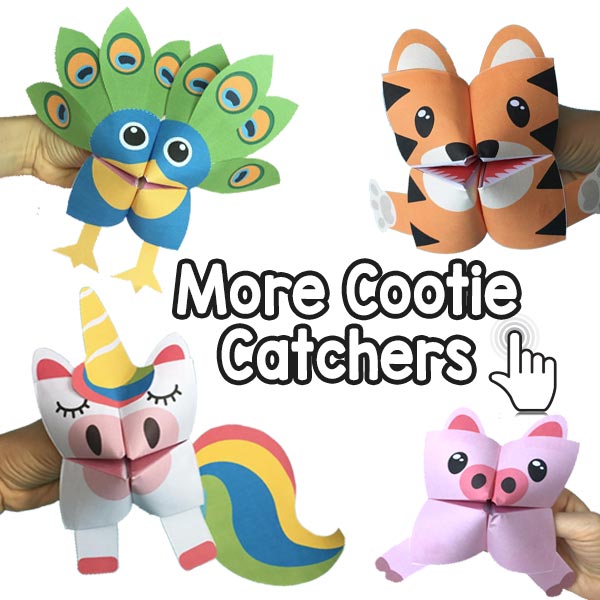 Super Fun Printable Cootie Catchers