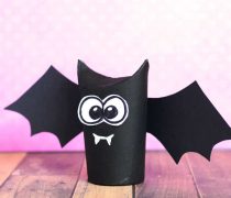 Toilet Paper Roll Bat Craft – Great Idea for Halloween Crafting