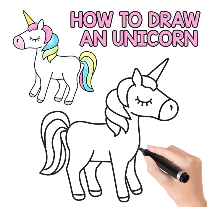Unicorn Drawing Tutorial